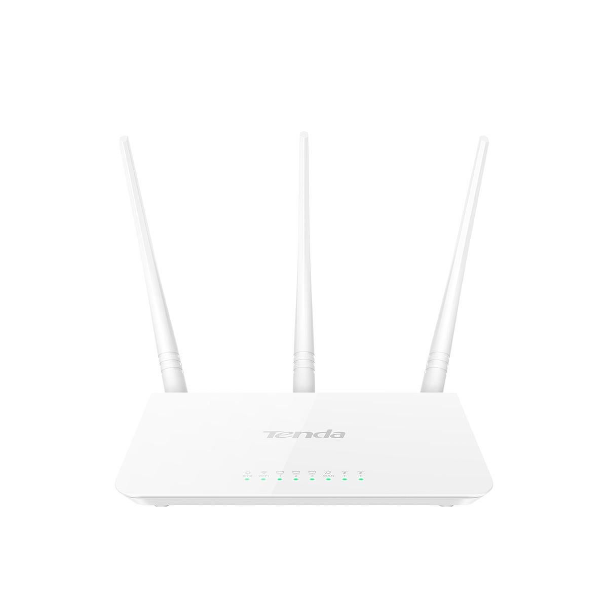 Tenda Router Inalambrico F3 - 802.11B/G/N - 300Mbps - 2.4Ghz - Chipset Broadcom - 1Xwan - 3XLan - 3X - Imagen 2