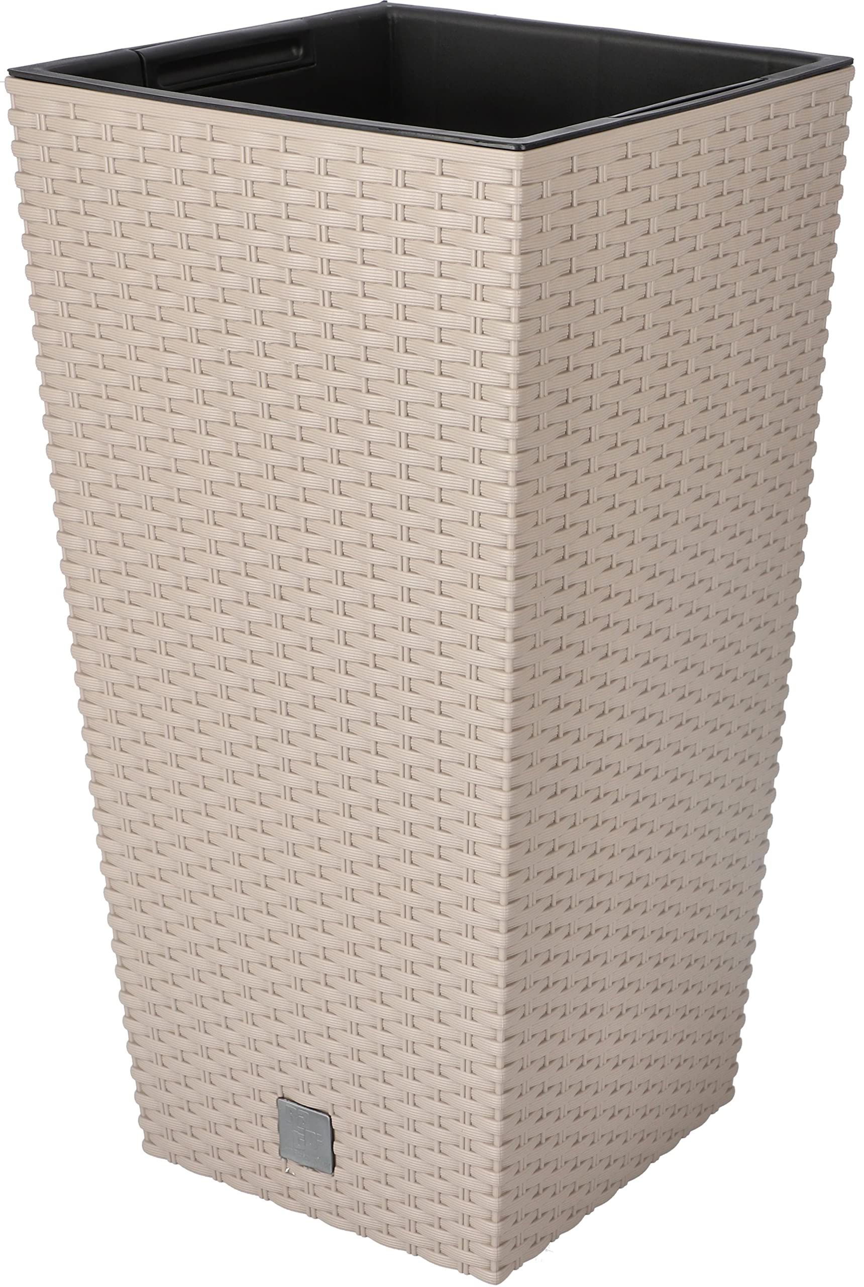 Donica rattan na kwiaty 500 doniczka osłonka wkład - KOTARBAU