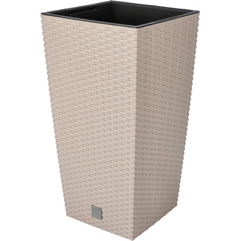 Donica rattan na kwiaty 500 doniczka osłonka wkład - KOTARBAU