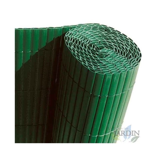 Canisse Synthétique PVC Tenax Colorado 1m X 5m Blanc - Brise-Vue Pour Jardin, Balcon Et Clôture