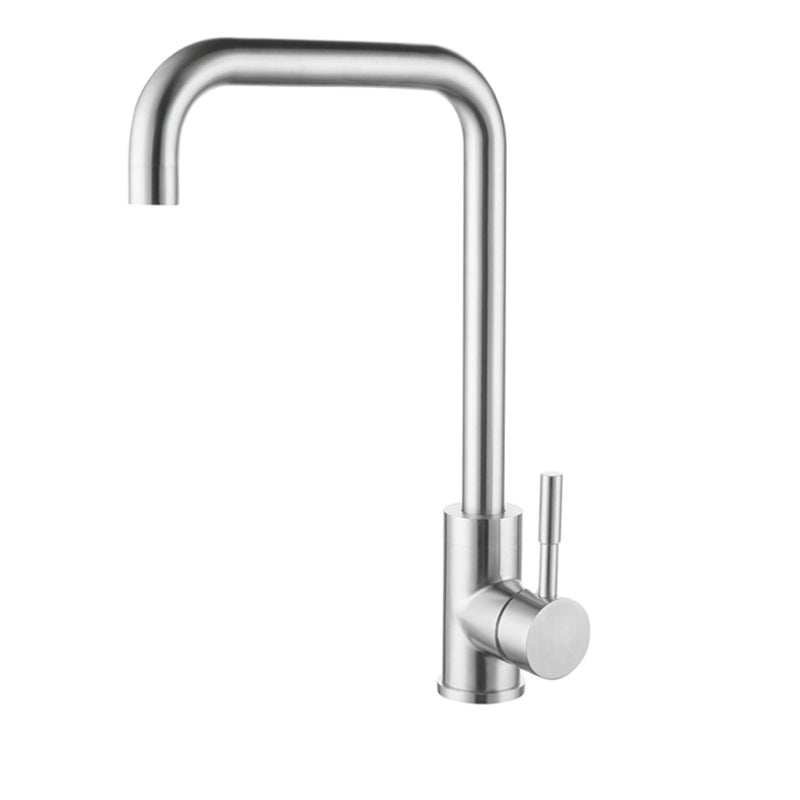 Bateria kuchenna, obrotowa bateria kuchenna 360°, gorąca i zimna bateria kuchenna ze stali nierdzewnej 304, bateria kuchenna