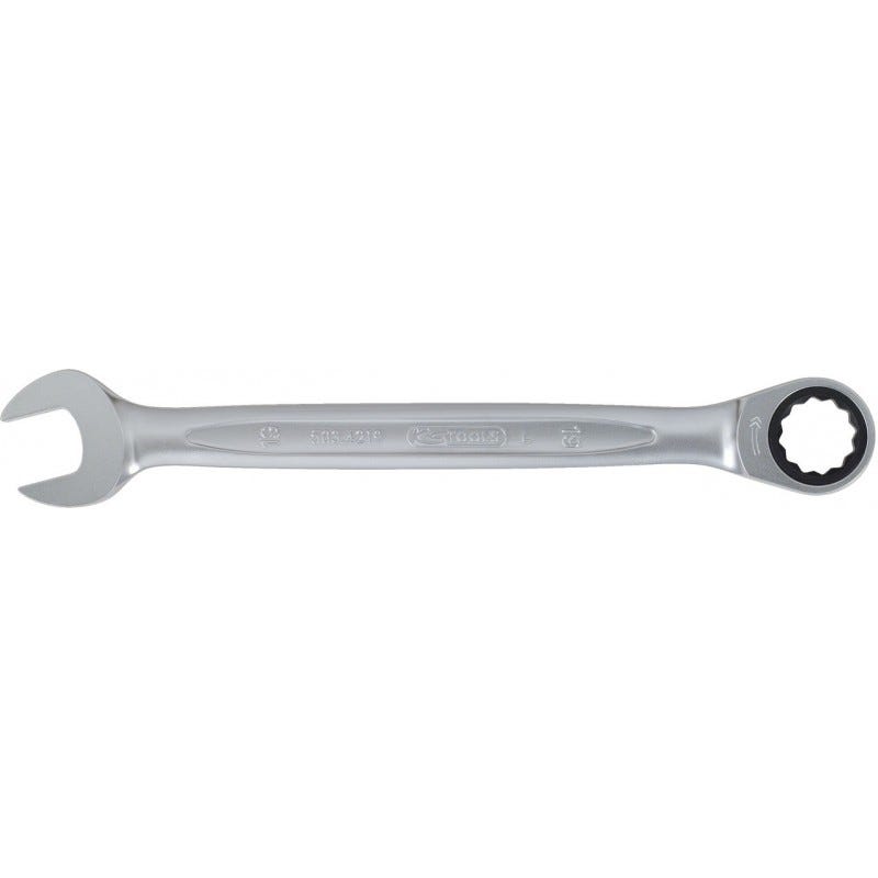 Clé à Cliquet KS TOOLS 912.1485 - Petite Taille, Entraînement Carré 1/4", Chromée, Reversible