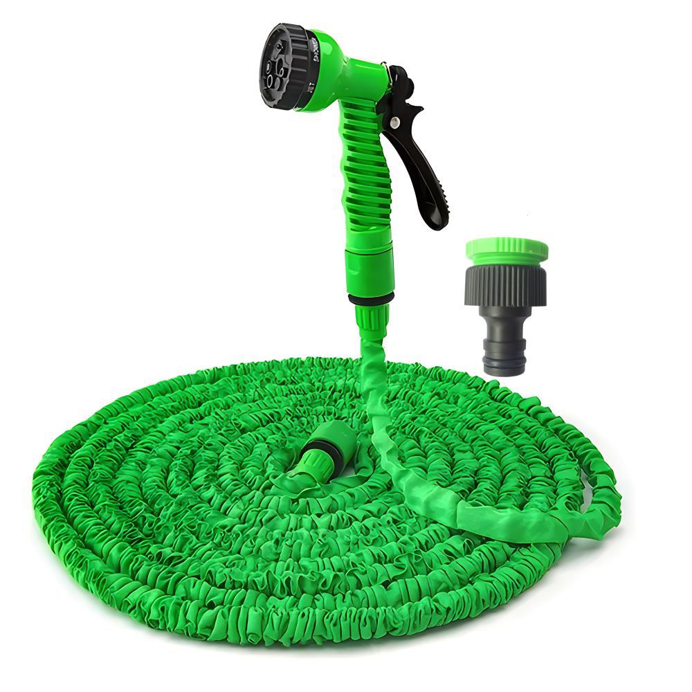 Maury's Tubo Flessibile in PVC con 3 Raccordi e Lancia di Irrigazione (15 Metri x 12 mm