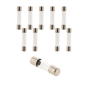 Lot De 5 Fusibles à Verre 5x20mm - Fusion Lente T1A 1A 250V - Pour Appareils électriques Domestiques