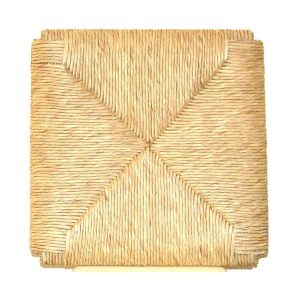 Ricambi Sedili In Simil Paglia 37x37 Cm - Set Da 4 Con Feltrini Inclusi, Modello 998 SM, Angoli Per Gambe Quadrate, Prodotto In Italia - 2