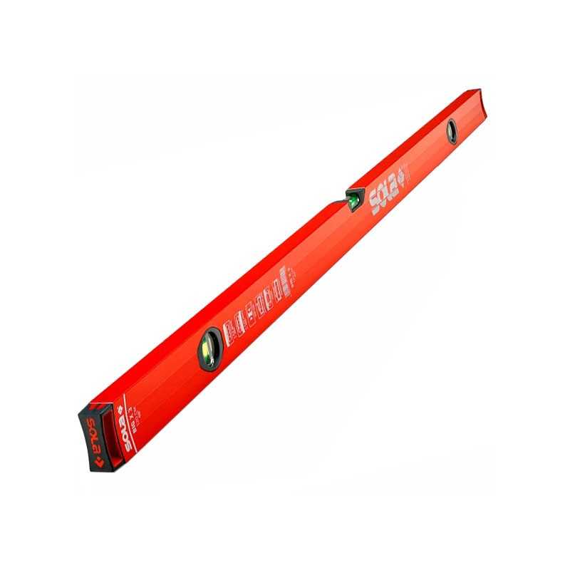 Poziomica Sola Big X 3 - Lekki aluminium - Fluorescencyjne fiolki