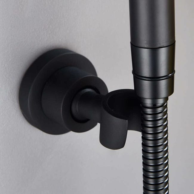 Supporto Soffione Doccia Universale In Acciaio Inox 304 - Regolabile Con 2 Metodi Installazione - Foto 7