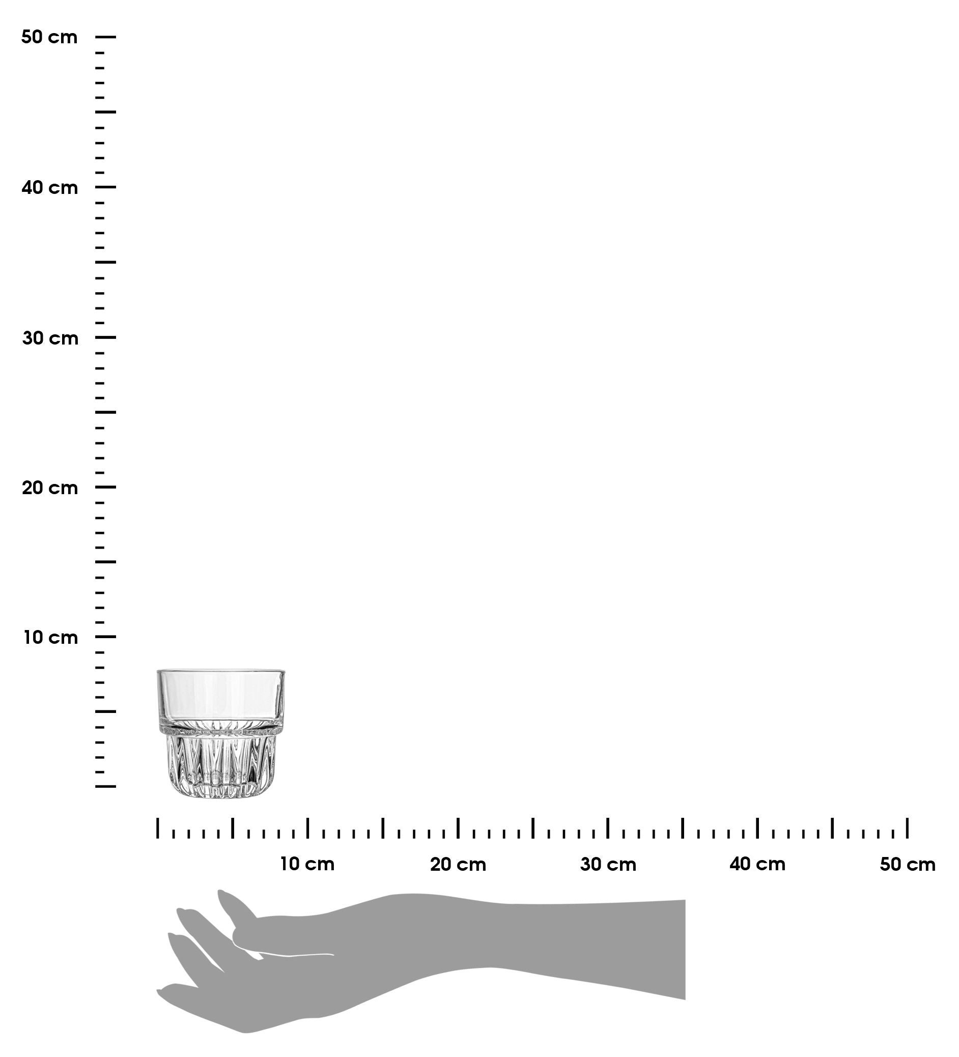 Zestaw szklanek Monaco Estia bezbarwne do whisky 260 ml 6 szt. - 3