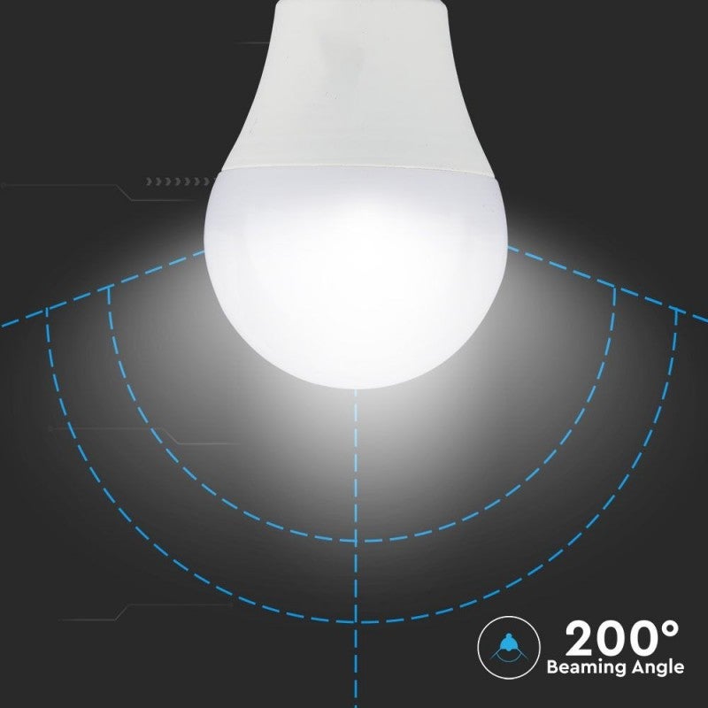 Lampadina LED E27 9W A60 3 Step Dimmerabile 6400K - 5