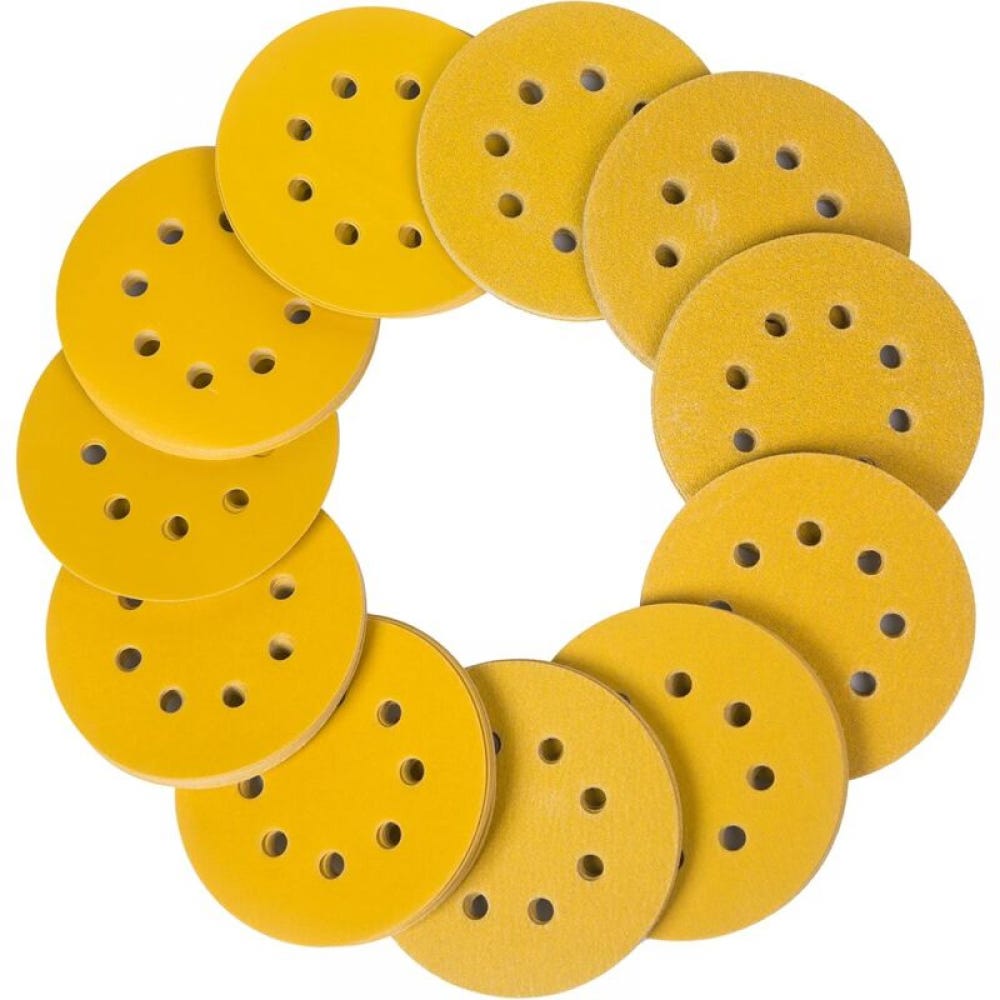 Disques Abrasifs 125mm Grain Mixte 40/60/80/100/120/150 Disques Abrasifs 125mm Grain Mixte 40/60/80/100/120/150