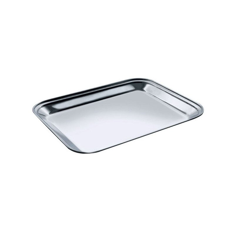 Plateau rectangulaire en acier cm 30x23 Salvi | Leroy Merlin