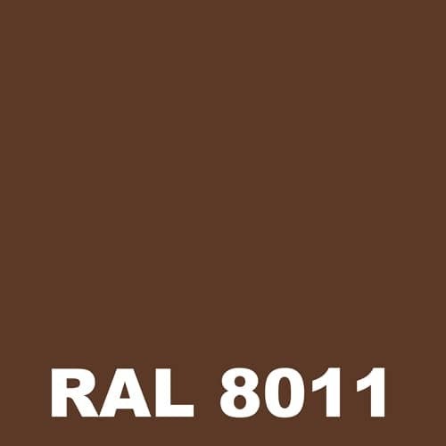 Peinture Fer Rouille - Metaltop - Brun noisette - RAL 8011 - Bombe 400mL - 2