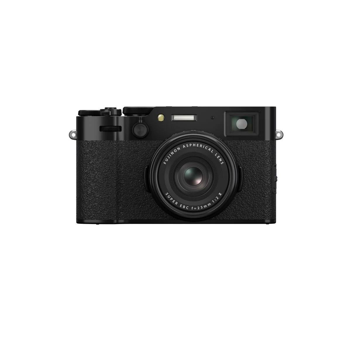 Fujifilm X100F Fotocamera Compatta 24,3 MP, Sensore X-Trans CMOS III, Mirino Ibrido, Nero, Full HD, Leggera (419g)