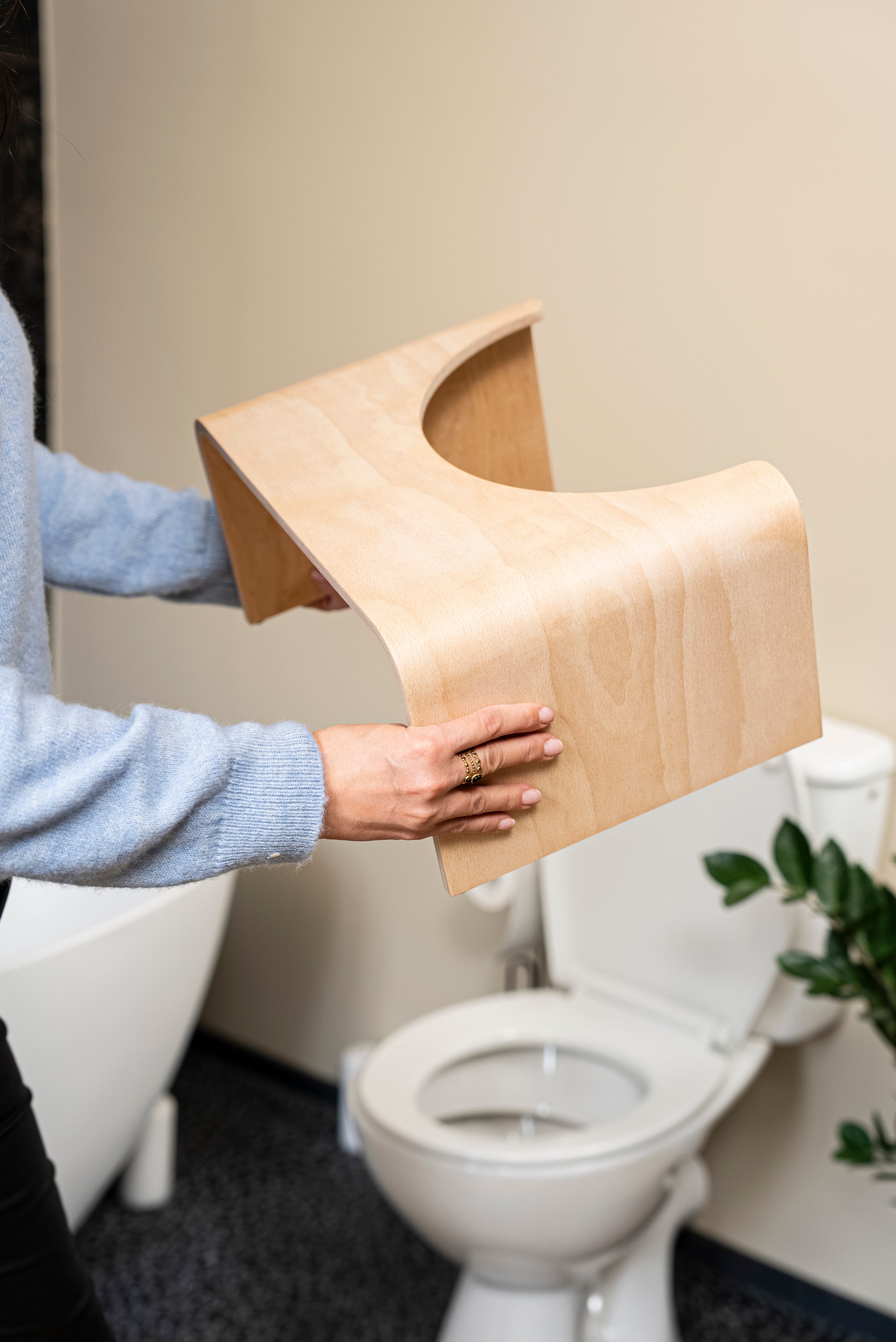 Dpityserensio Tabouret de Toilette Repose-Pieds Toilette Accroupie Rehausseur d'Accroupissement Accessoires de Toilette Repose-Pieds de Salle de Bain Repose-Pieds Marchepied pour Pot Coussinet Tabouret