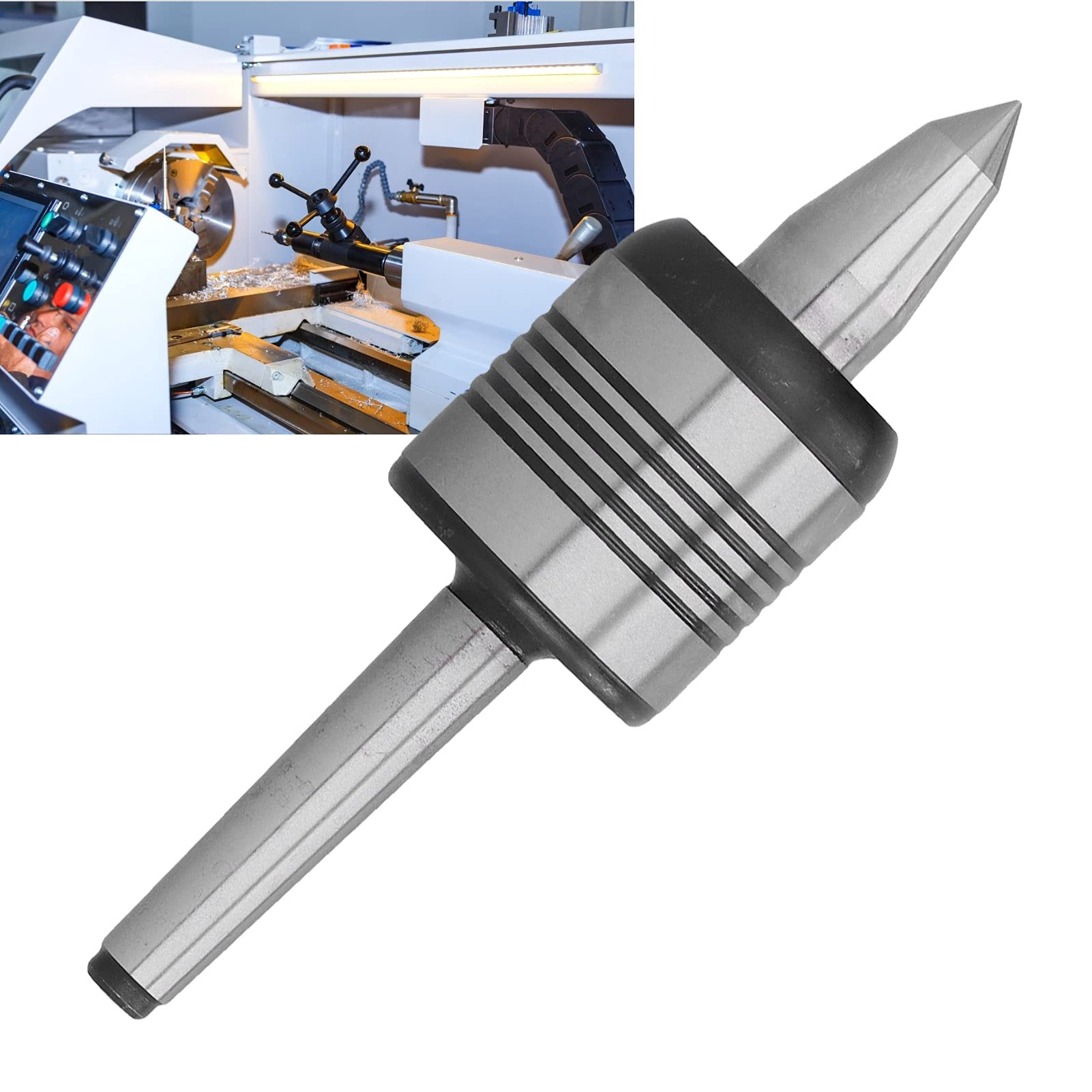 Rotante Centro Di Rotazione Accessorio Per Macchina Tornio Mini - Foto 7