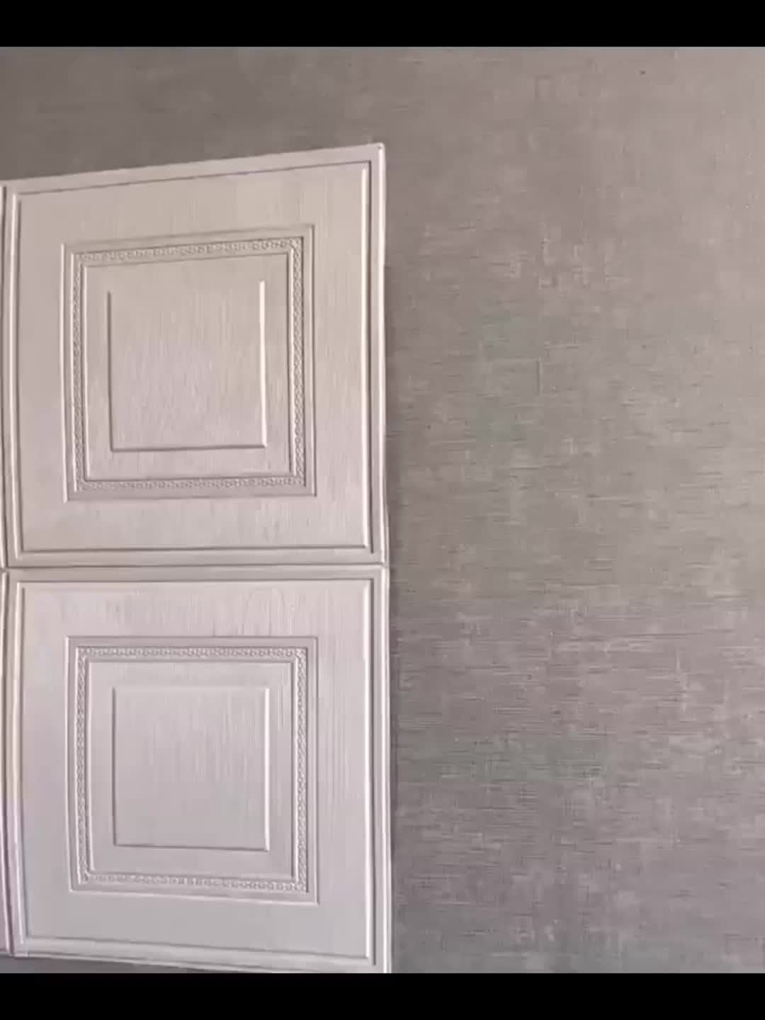 Autocollant de carrelage mural 3D, autocollant mural auto-adhésif imperméable et résistant à l'humidité, facile à coller et à peler, 10 pièces - 9