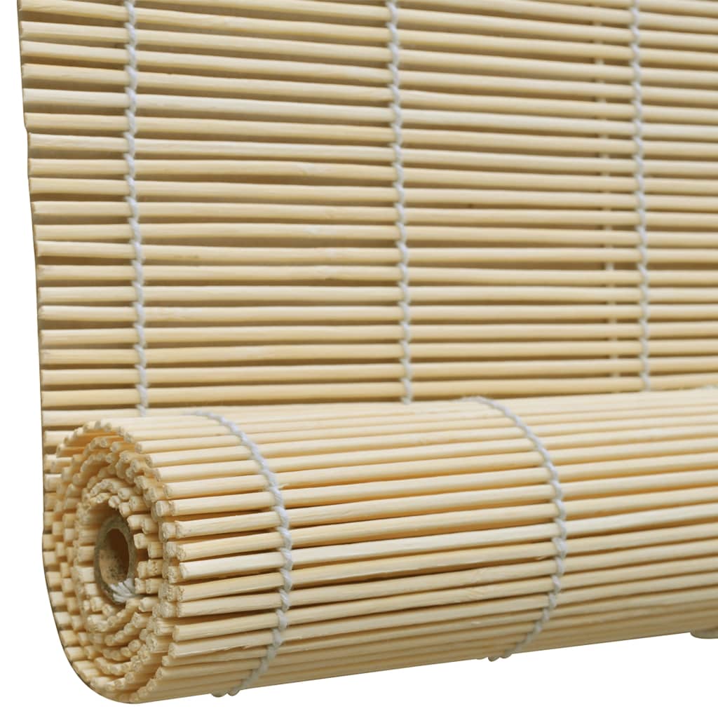 Tende a Rullo in Bambù Naturale 150x220 cm vidaXL - 8