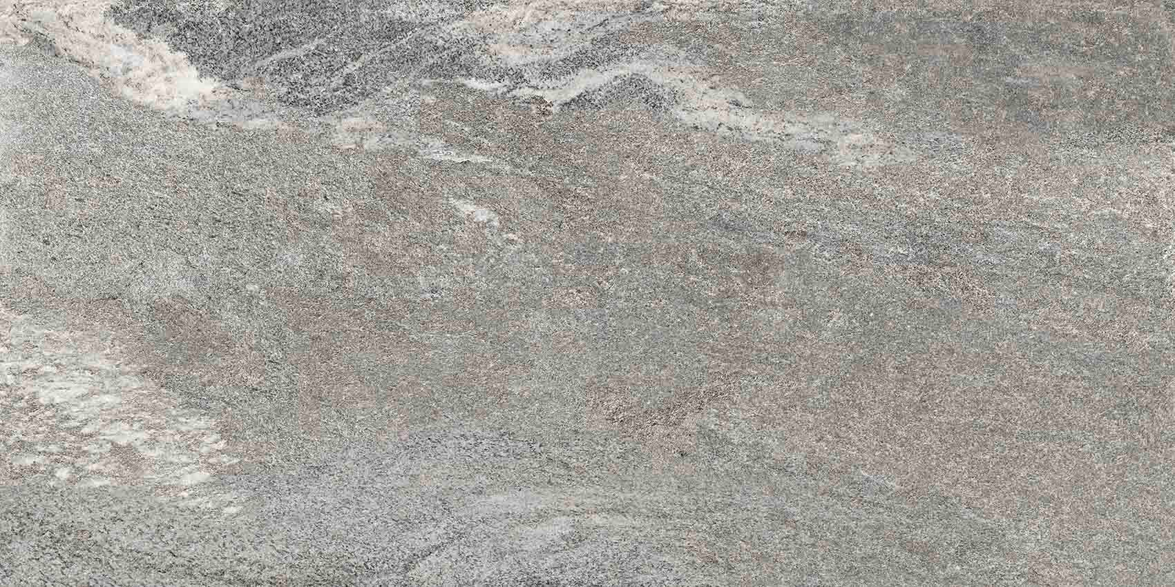 Carrelage sol/mur effet pierre gris clair CORTILLE SILVER l.120 x L.60 cm - 4