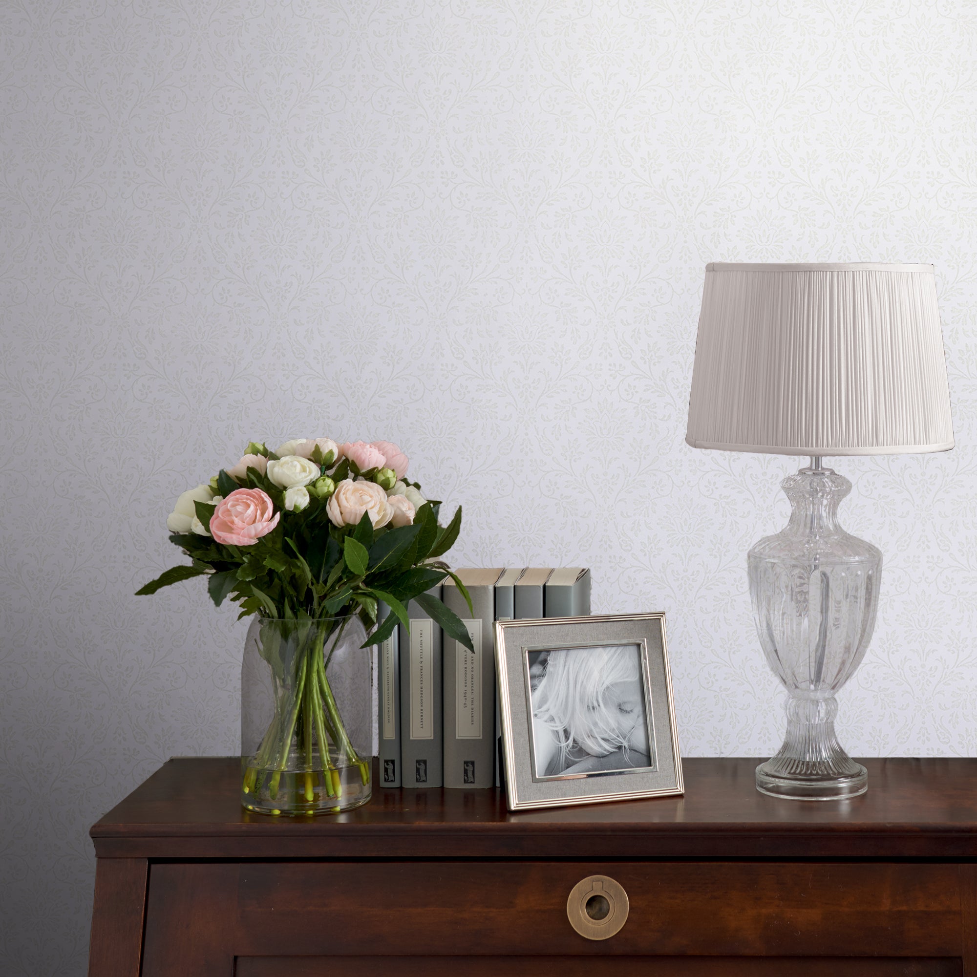 Laura Ashley Tapeta filzelinowa ANNECY 10 m x 52 cm