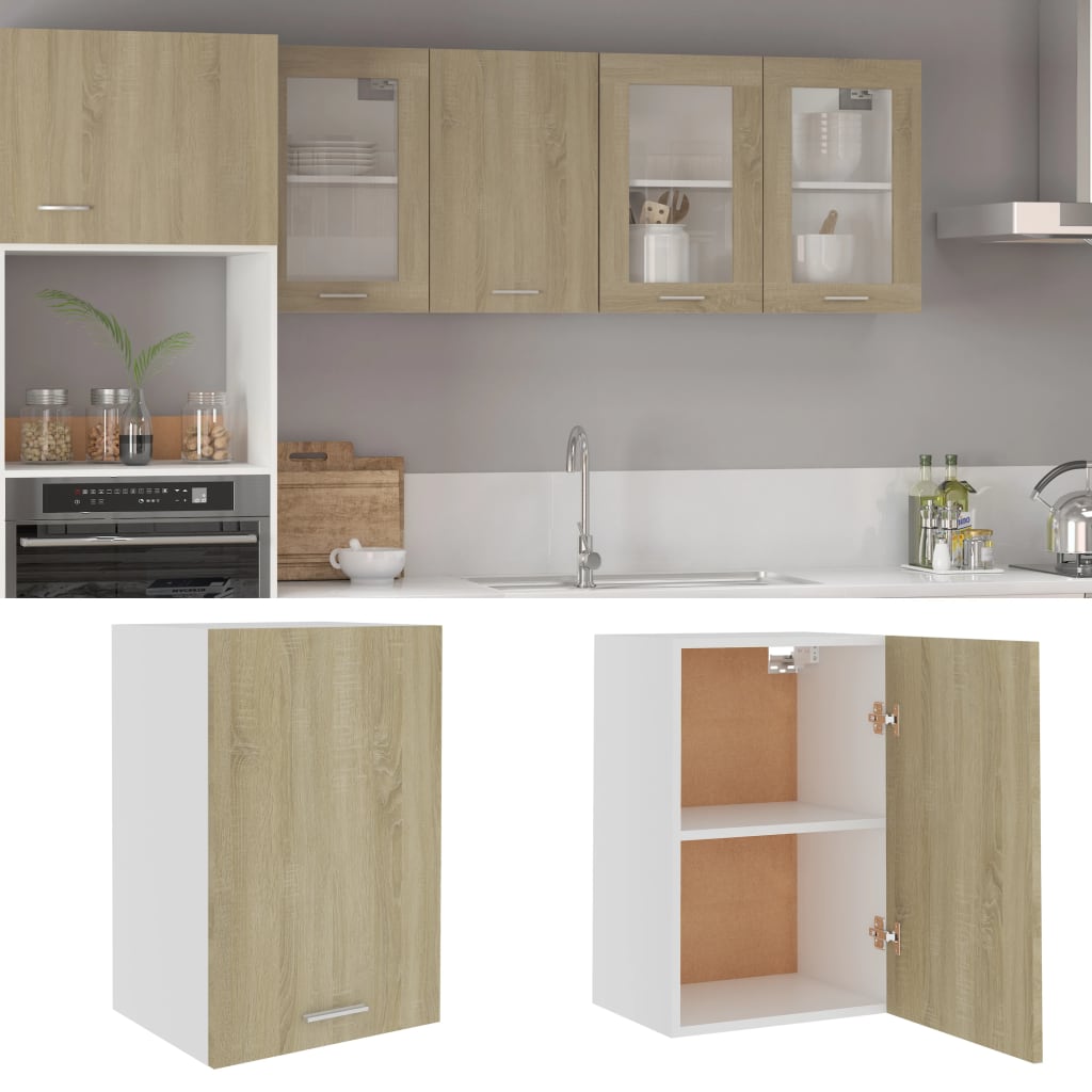 Comfortxl  Armario Colgante Cocina Madera Ingeniería Roble 39,5X31x60 Cm Claro , Leroy Merlin