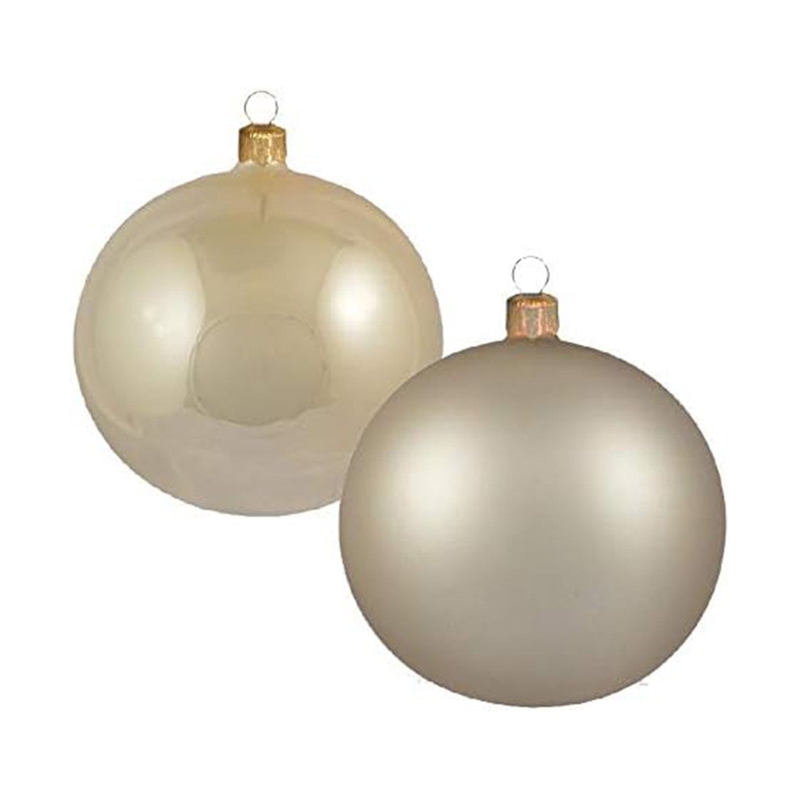 Palline di natale sfera in vetro 10 cm rosso dark red N16048/DKR 12 pz