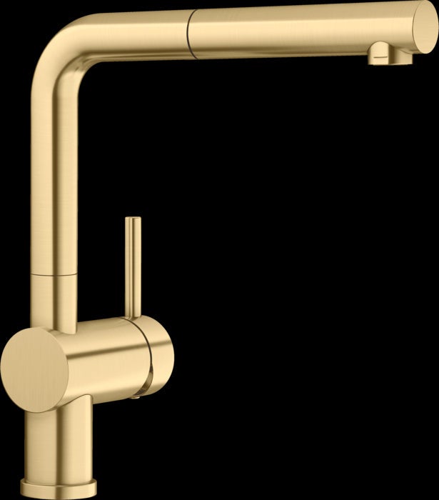 Mitigeur Blanco Linus-S Satin Gold PVD - Satin Gold coloris Satin Gold