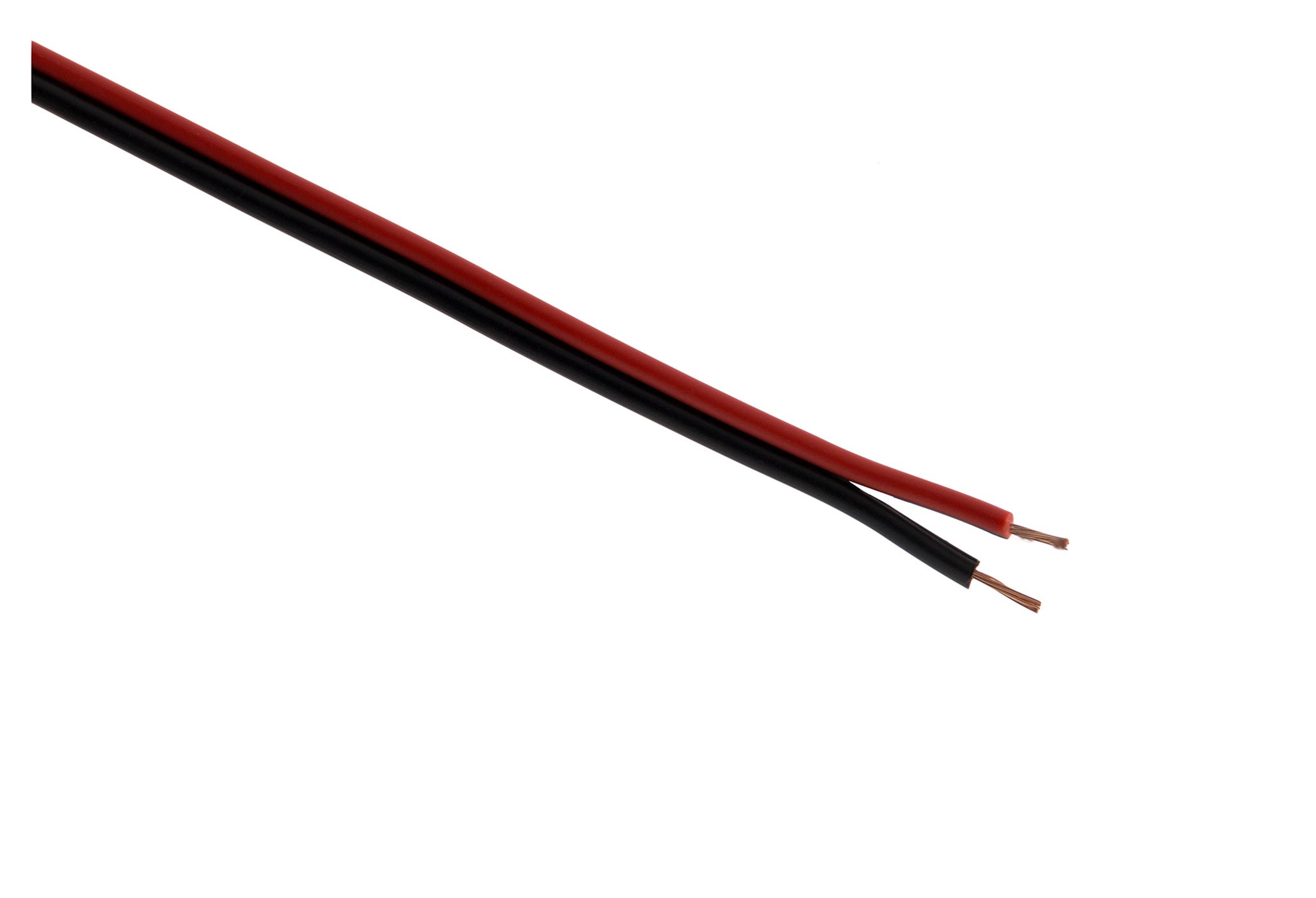 2 Hilos Cable De Audio HI-FI Zenitech - 2x0.75mm², 5m, Cobre Para Calidad De Sonido Óptima Cable Transparente