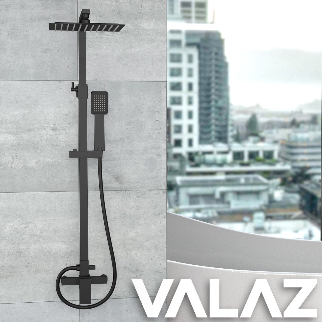 Valaz Robinet clic-clac pour lavabo ou bidet rond en métal canon de fusil - 3