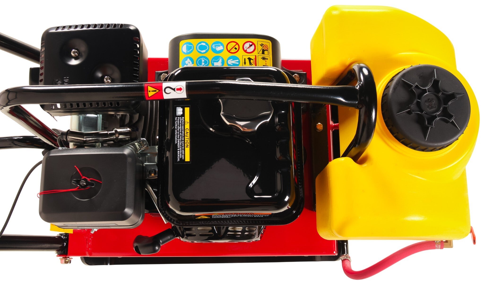 Compacteur à plaque vibrante 15,5 kN – Avec réservoir d’eau – Moteur essence 6,5ch – Plaque 55 x 42 cm Torros TPT1502W - 2