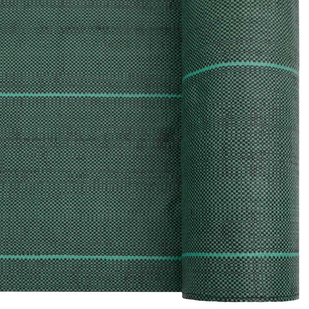Toile anti mauvaises herbes PP 0,5x100 m 60 g/m² perméable eau UV jardin allée gravier vert – ComfortXL Outdoor Living - 4