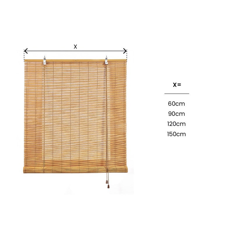 Stores Bambou, Store Enrouleur Naturel OCRES Mangue 150X175 - 4