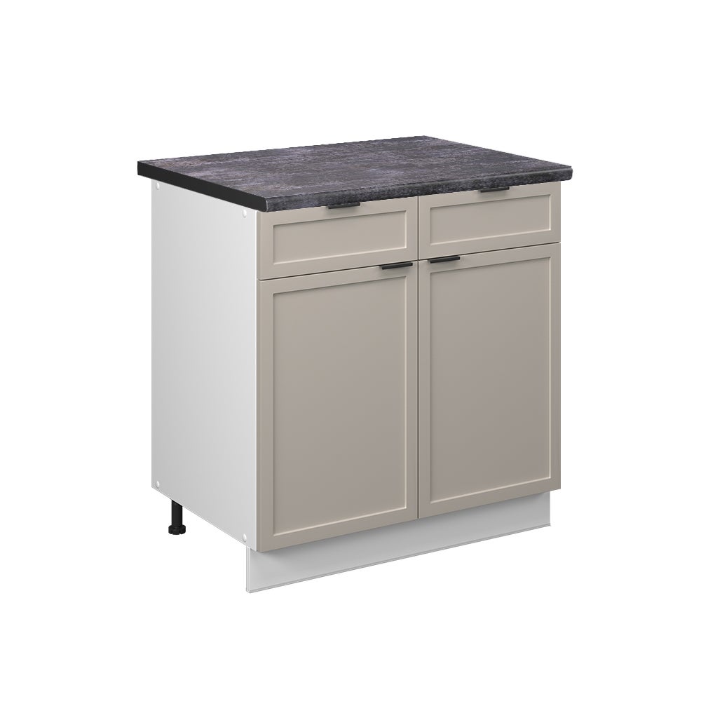 Vicco Meuble pour four Anthracite campagne 60 cm, Fame-Line | Armoire