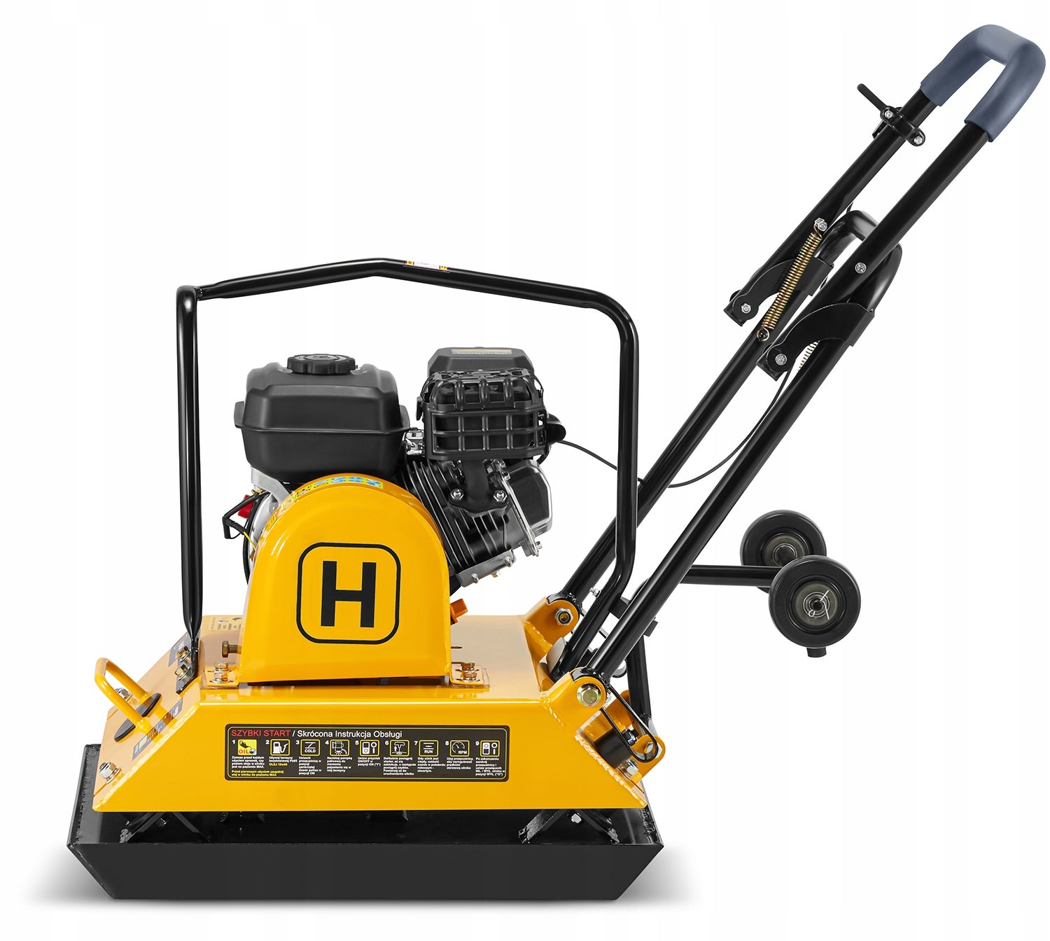 Zagęszczarka spalinowa ubijak gruntu HIGHER 100kg LONCIN 6,5KM - 4
