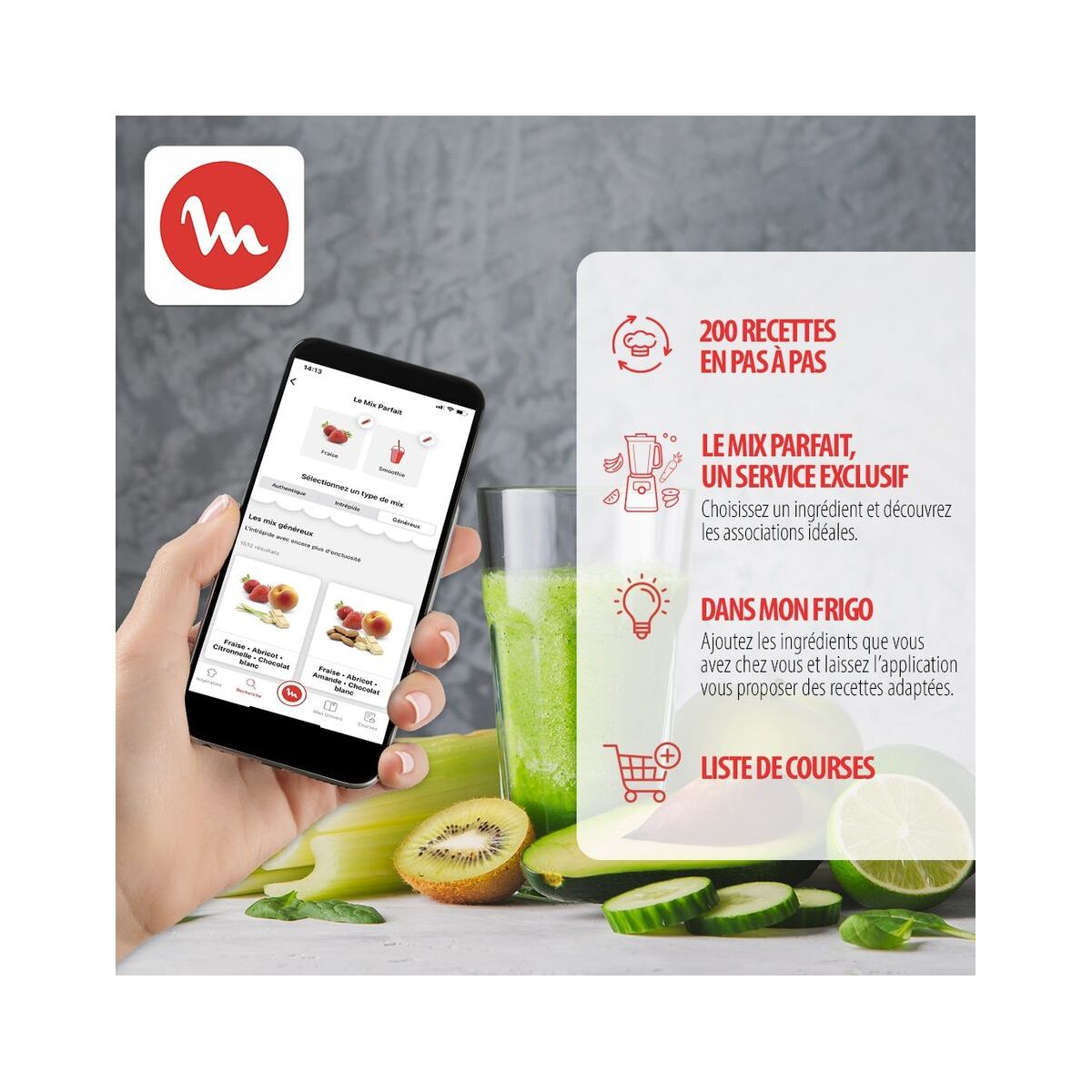 Blender chauffant MOULINEX SOUP et PLUS LM926B00 BLANC 2L + bol vapeur - 7