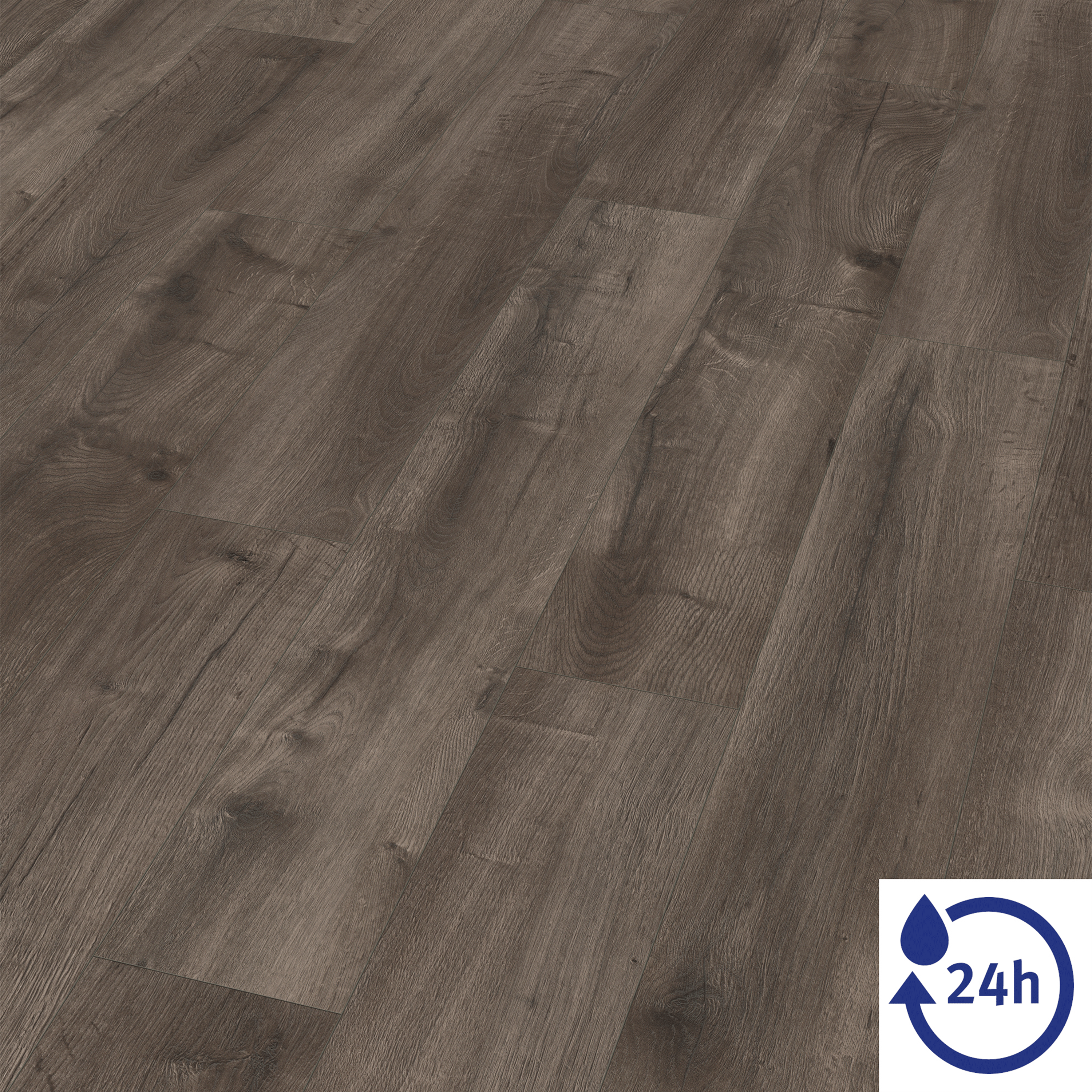 EGGER Sol stratifié NatureSense Aqua EL2078 Chêne Loja gris 1292 x 193 x 8mm - 3