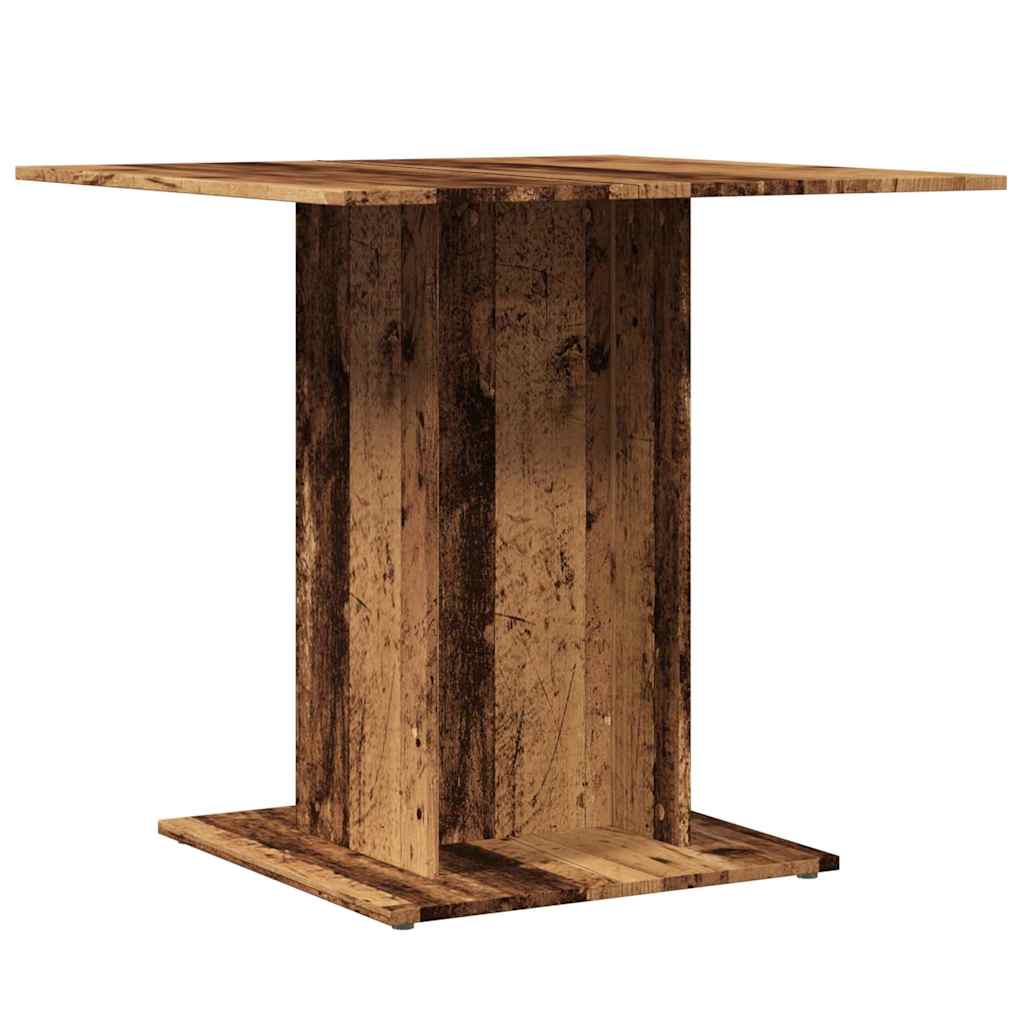 Table De Salle à Manger En Bois Et Métal - Dimensions 180x90x76 Cm - Meuble D'occasion Fonctionnel
