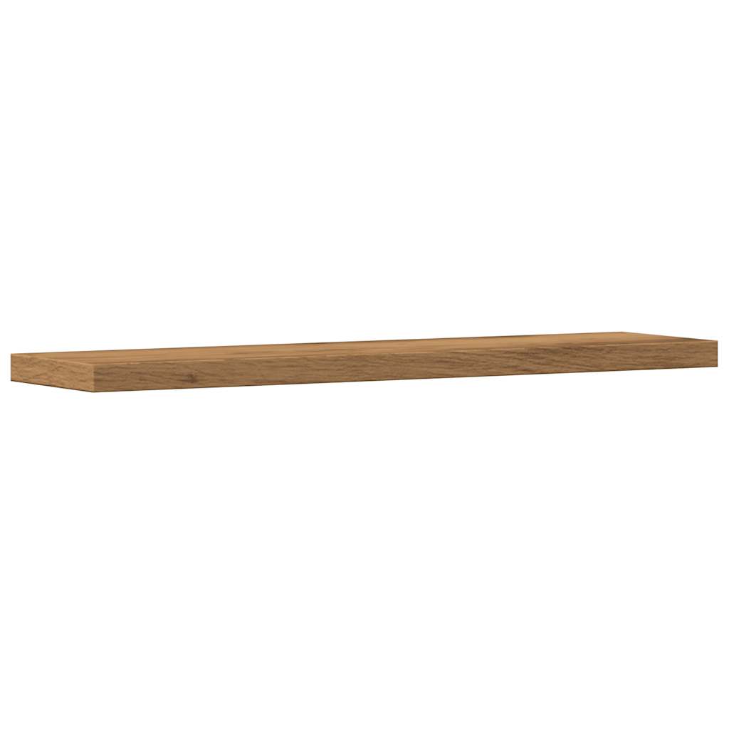4 pcs Étagères murales | Étagère flottante | Étagère suspendue chêne artisanal 40x20x1,5 cm CFW871279 - 4