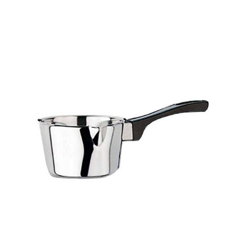 Generic Mini casserole en acier inoxydable doré de 100 ml, sans couvercle, 90,5 g, parfaite pour réchauffer le lait, la bouillie, les nouilles, le café, le beurre, la sauce à steak