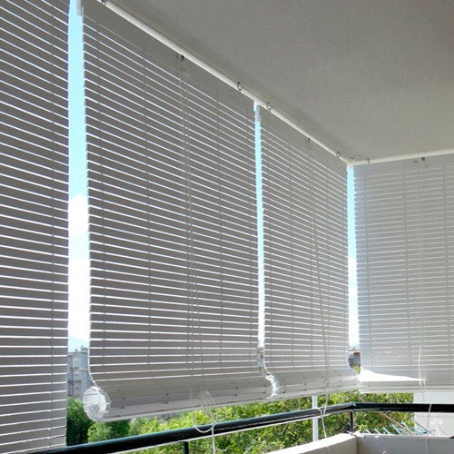 Portadas de madeira PVC Nogeira 144x80 - Cortinadecor - 5