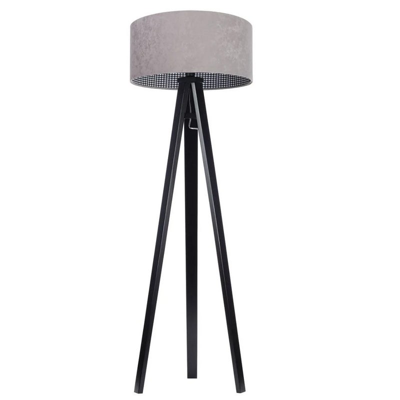 Lampa stojąca HOME 40 szara/czarna