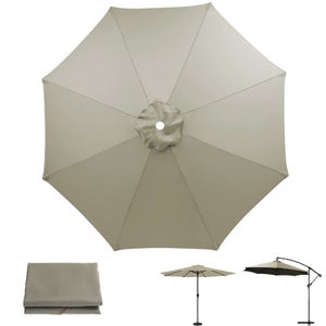 Telo Di Ricambio Per Ombrellone San Marco 4x3 Mt - Impermeabile, Anti-UV, 8 Stecche, 180 Gr/mq - Foto 10