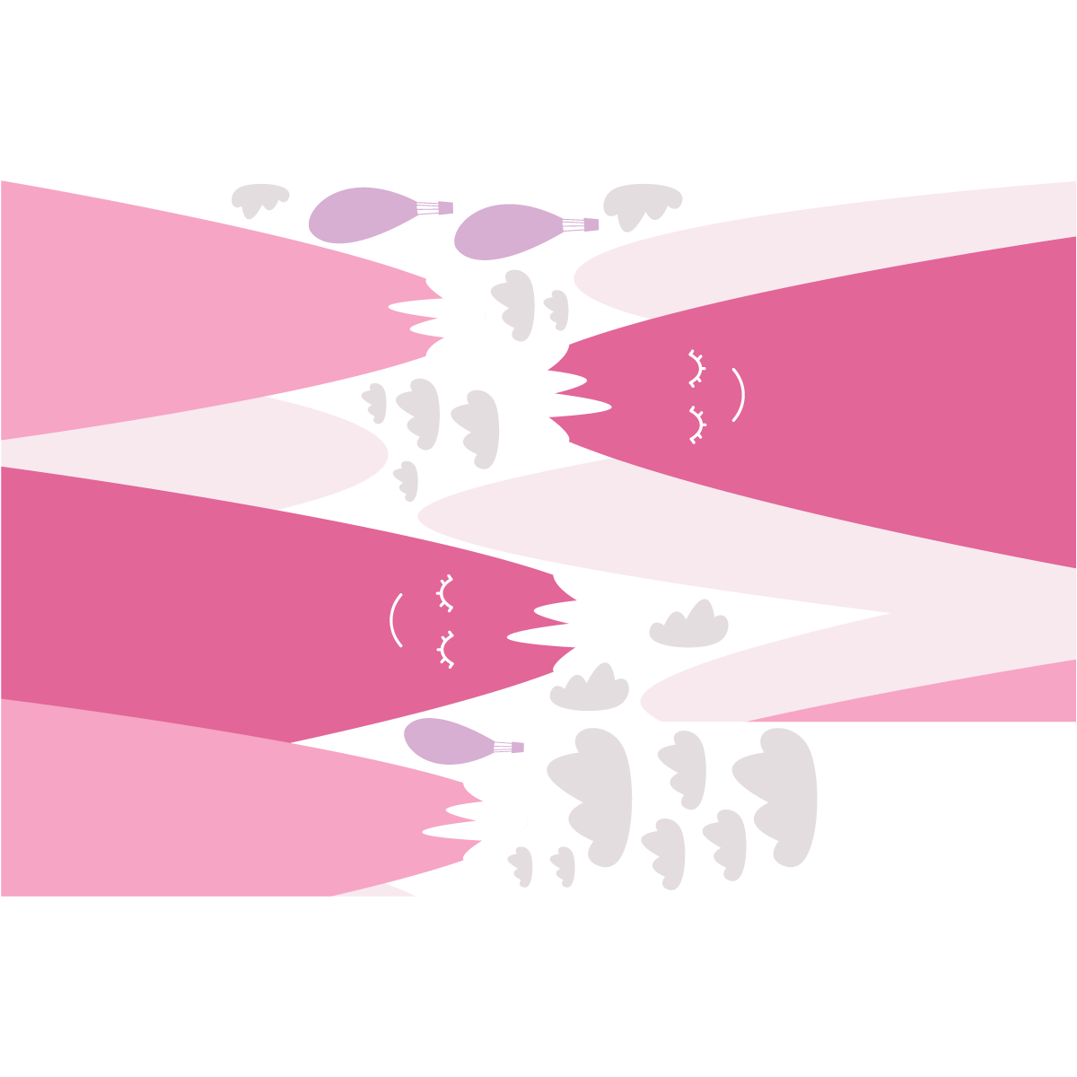 Adesivo bambino di montagna scandinavo frantika - Sticker adesivo - adesivi murali - 40x60cm - 2