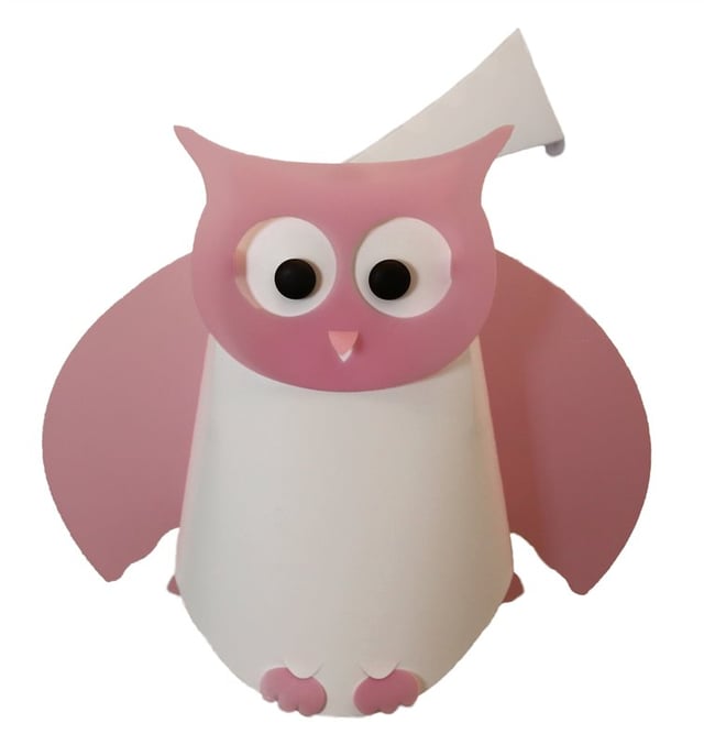 Applique murale HIBOU - R&M Coudert - fushia