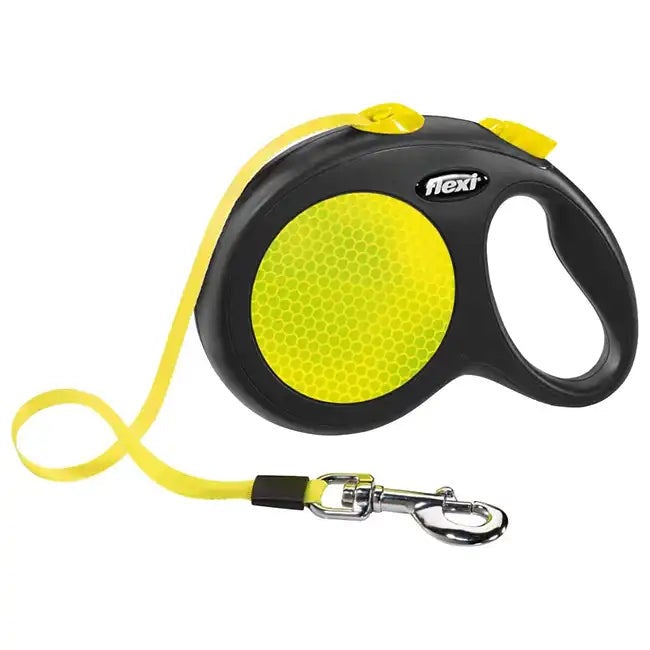 Nobby Pet Naranja Correa Para Perros Flexi New Neon - Imagen 2