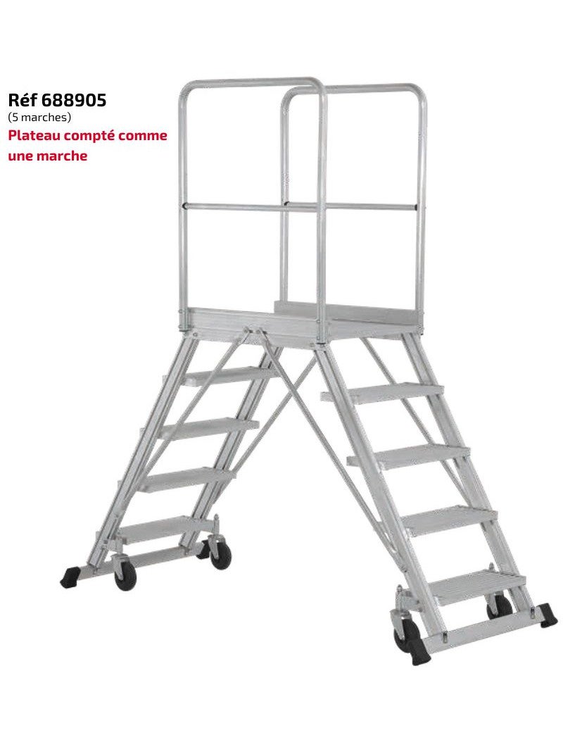 HYMER - Passerelle accès des deux côtés - 2 Plans de Montée - 2