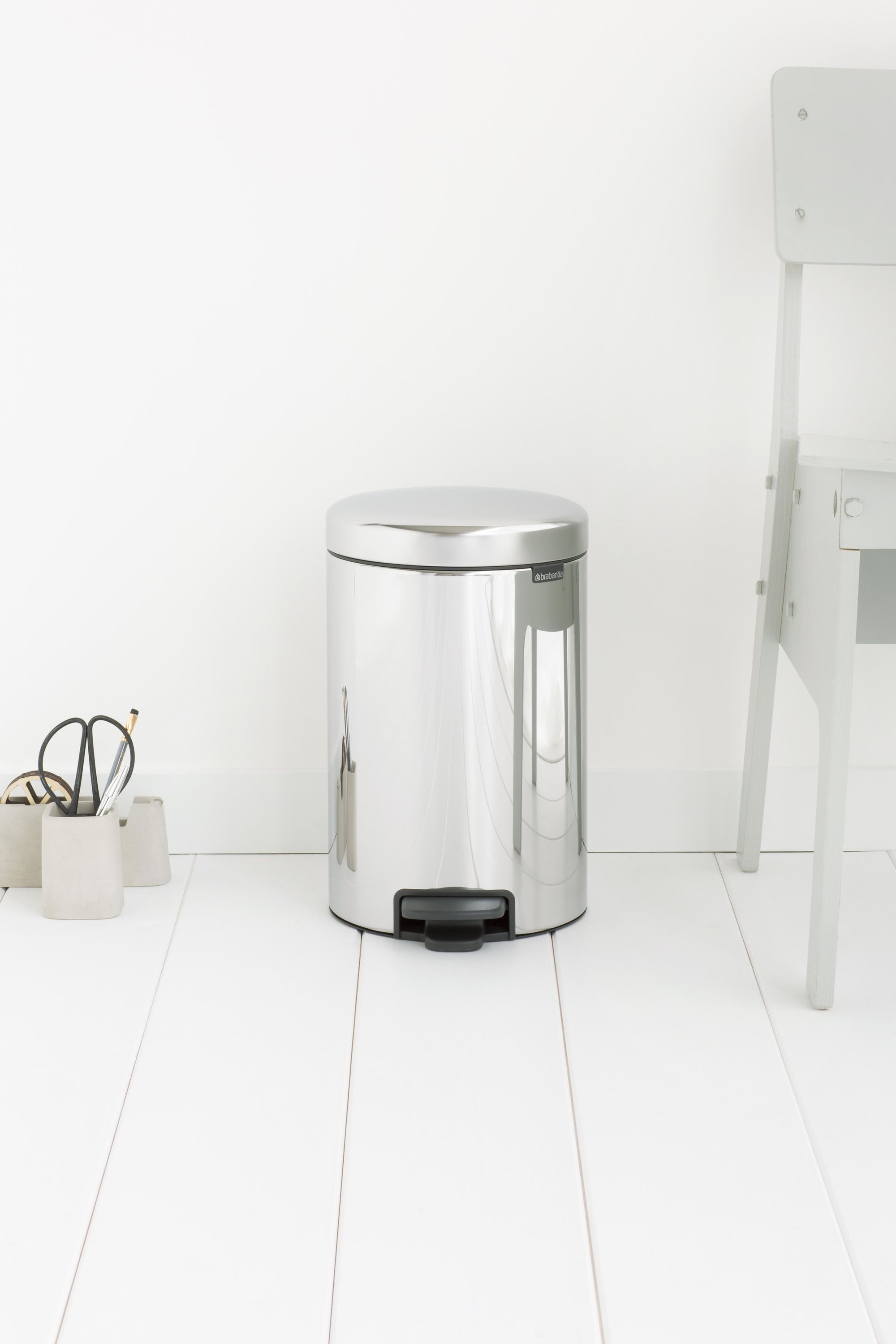 Kosz łazienkowy Brabantia Newicon szary L - 4