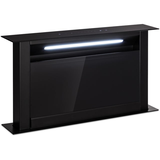 Klarstein Hotte aspirante Royal Flush Eco 60&nbsp;cm 576&nbsp;m³/h A+ Noir