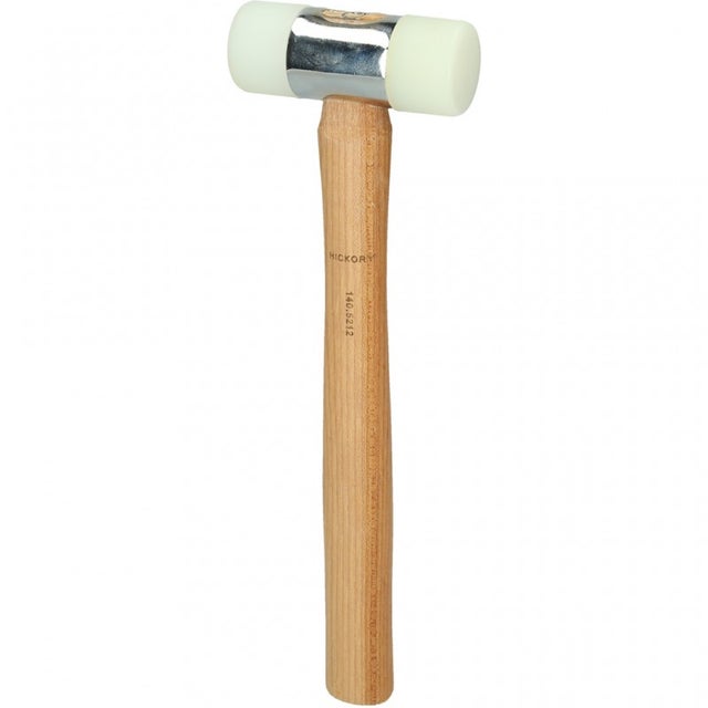 KSTOOLS - Maillet à embout nylon 200g - tête Ø28mm - avec manche frêne galbé - 140.5211