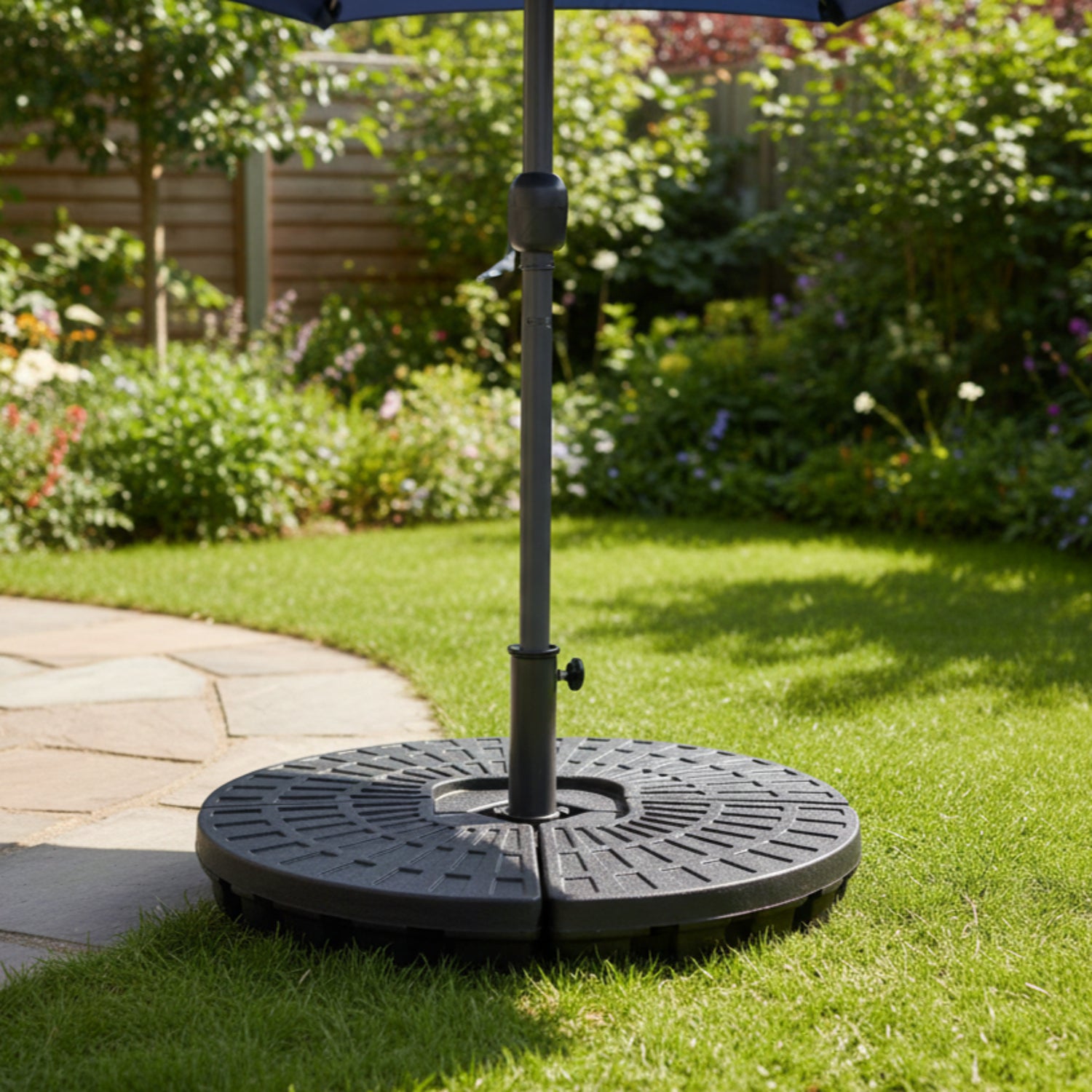 Lot de 4 dalles rondes SAINT MALO - 2