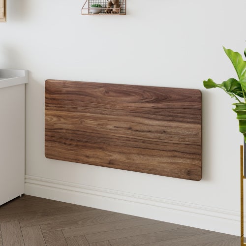 Établi mural pliant 114x56cm table suspendue rabattable pour buanderie bureau cuisine garage - 3